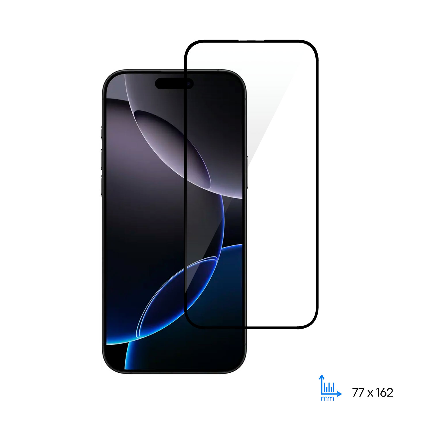 Защитное стекло для смартфона 2E Apple iPhone 16 Pro Max (6.9), 2.5D FCFG, (1 Pack) черная рамка (2E-IP-16PM-6.9-SMFCFG-BB) - Фото 1