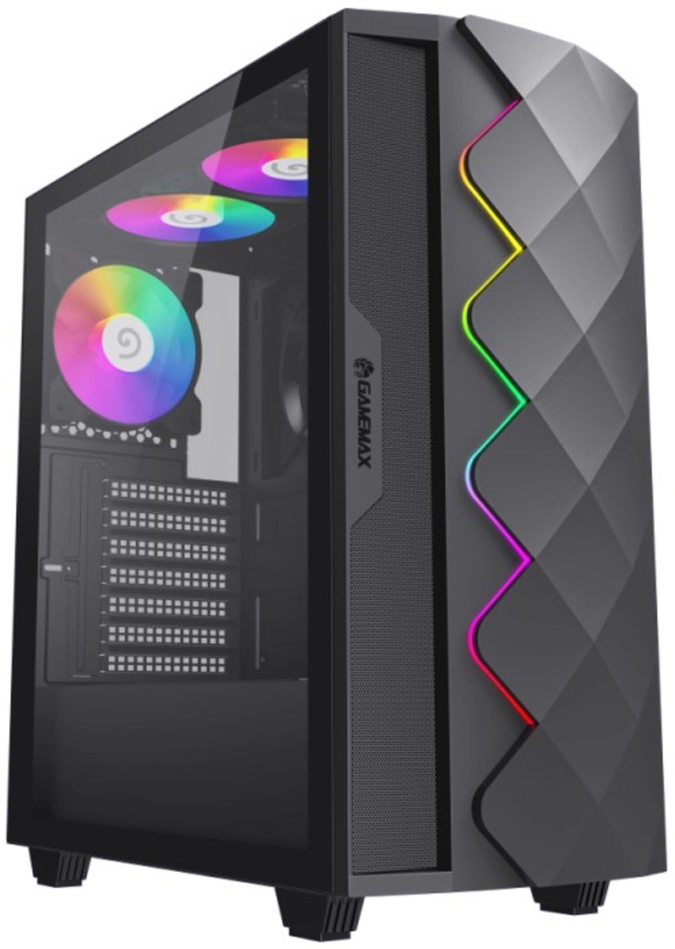 Корпус Gamemax Black Diamond CP без БП - Фото 1