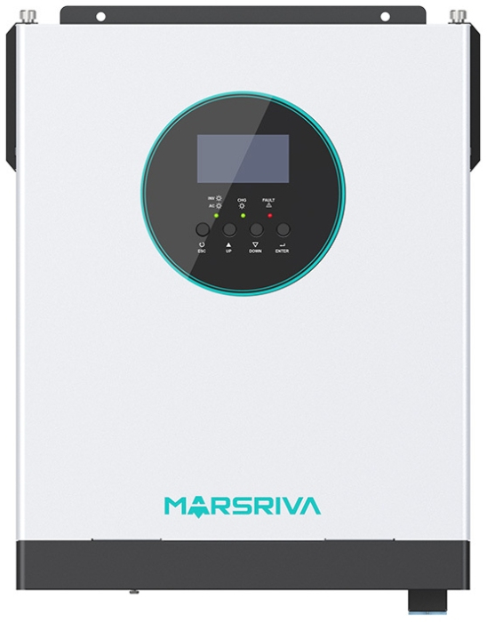 Инвертор автономный солнечный Marsriva MR-SPF2500-II (1ф. 2500W 24V) - Фото 1