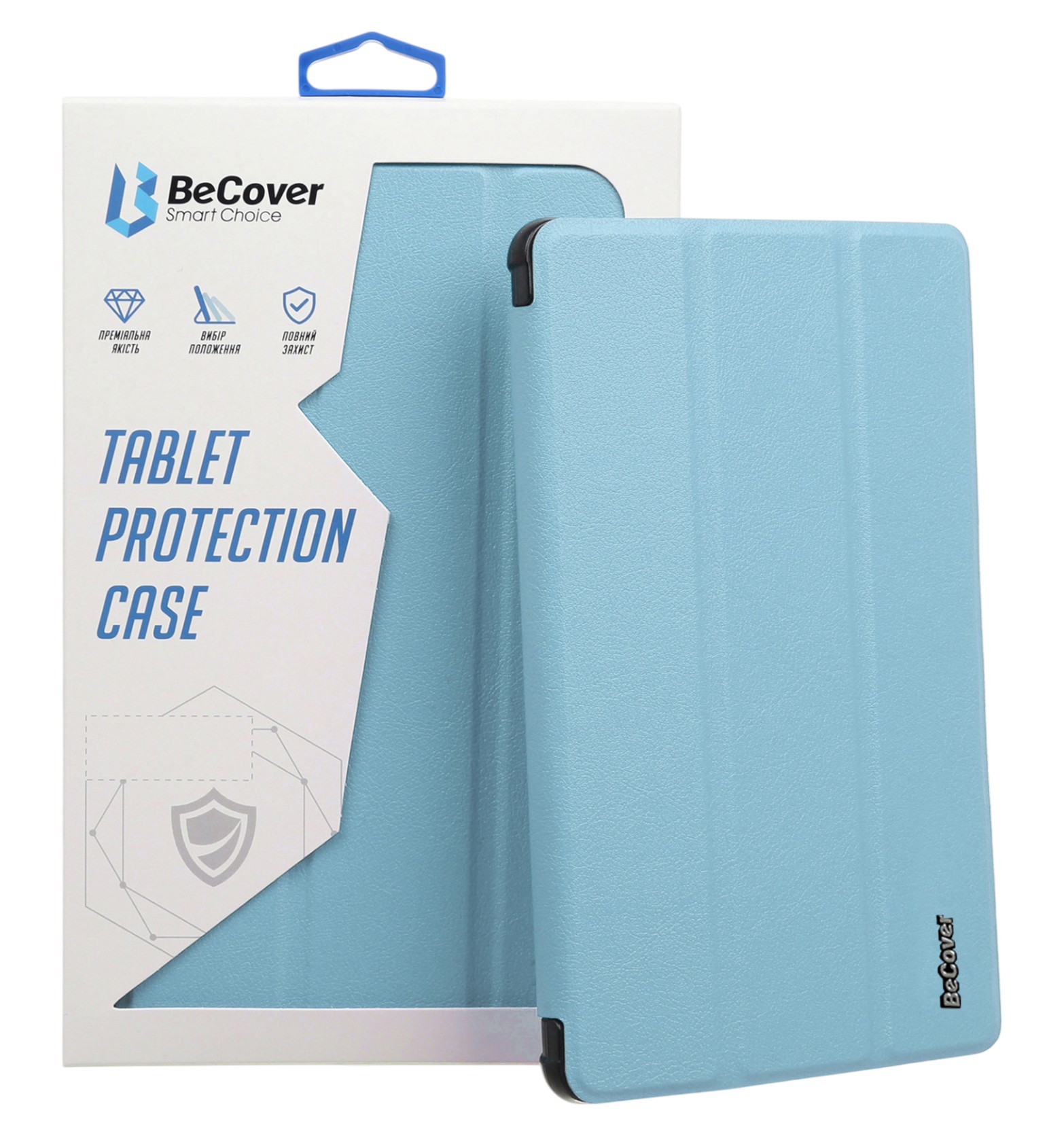 Чехол для планшета BeCover Smart Case for Xiaomi Poco Pad 12.1" Light Blue (711560) - Фото 1