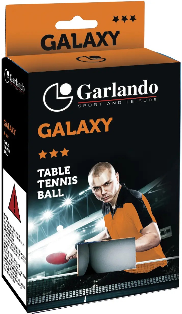 Набор мячей для настольного тенниса Garlando Garlando Galaxy 3 Stars 6 шт. (2C4-119) - Фото 1