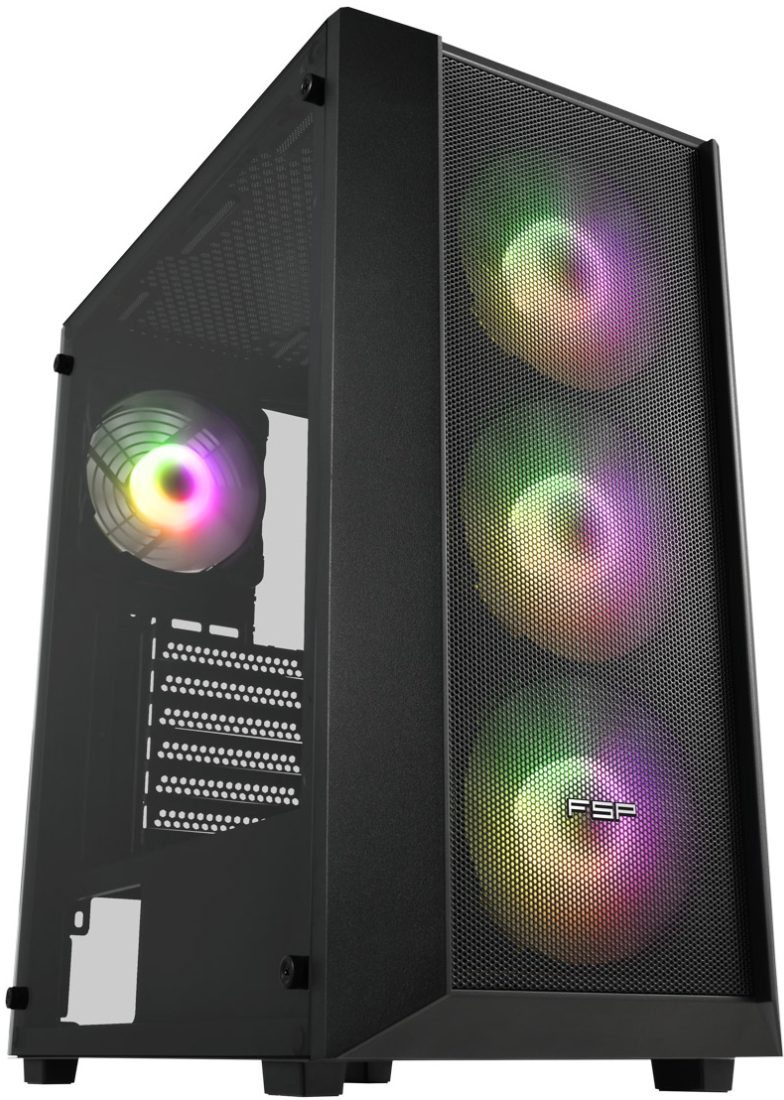 Корпус FSP CMT218AB без БП ATX Black - Фото 1