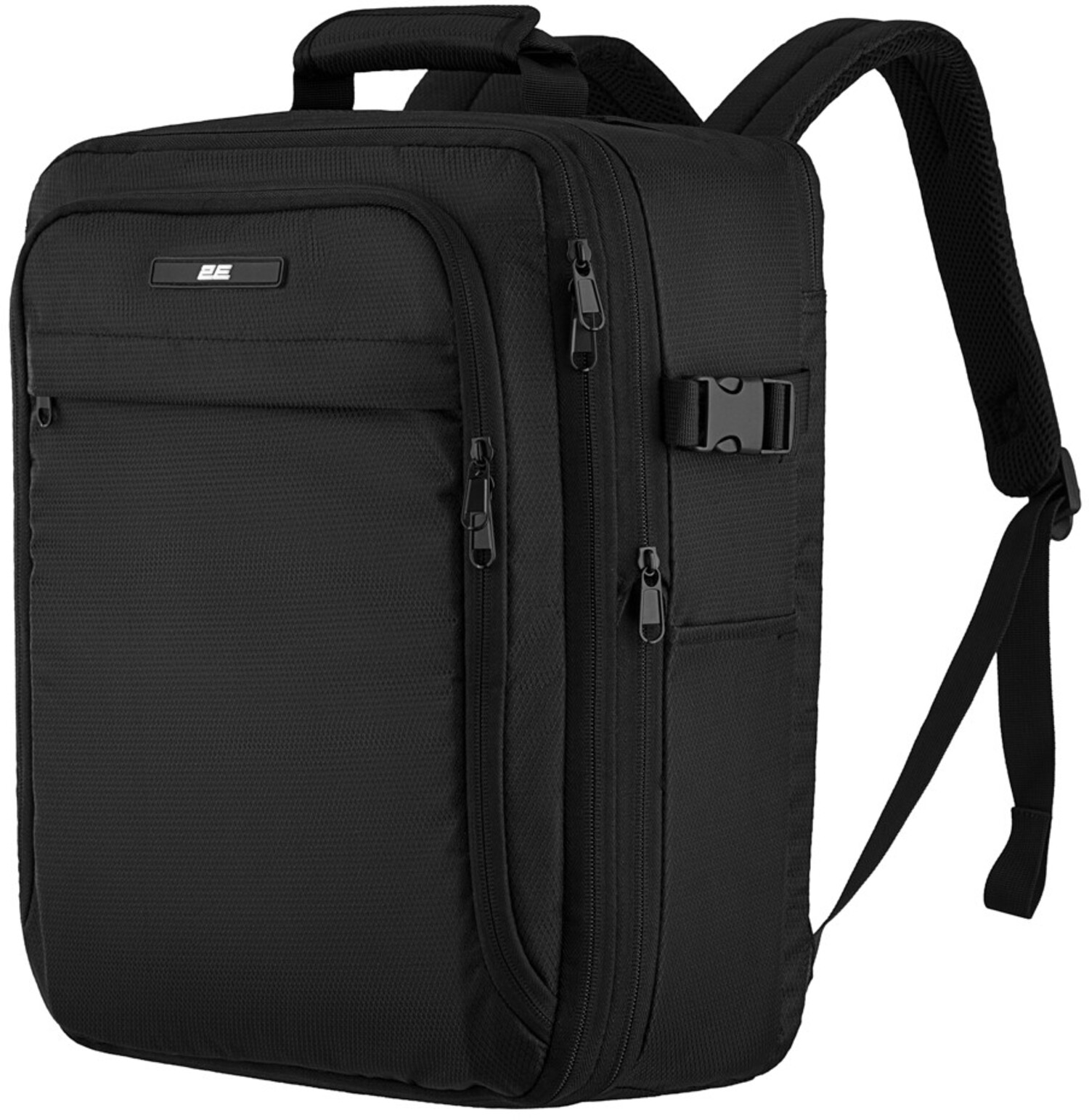 Купити Рюкзак для ноутбуку 2E Trek Cabin size EXP, 17/23л Black (2E-BPET-CABIN-BK) - Фото 1 Рюкзак для ноутбуку 2E Trek Cabin size EXP, 17/23л Black (2E-BPET-CABIN-BK) - Фото 1