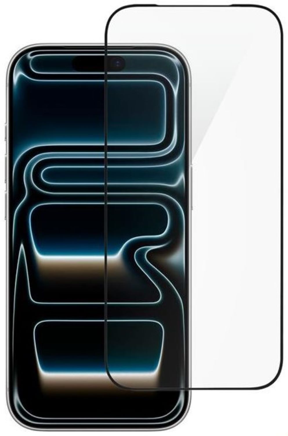 Захисне скло для смартфону 2E for iPhone 17 Pro(6.3) 2.5D FCFG (2E-IP-17P-6.3-SMFCFG-BB) - Фото 1