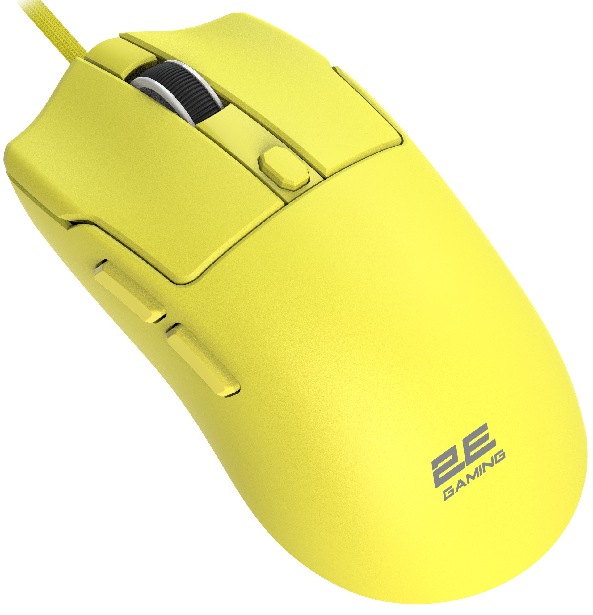 Миша дротова ігрова 2E Gaming MG315 USB-A Yellow (2E-MG315UYW)