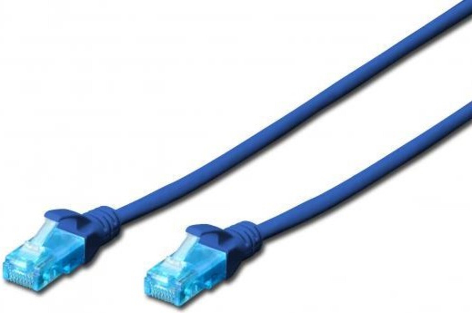 Кабель патч-корд 2E CAT 5e UTP 0.20 м 26AWG RJ45 Blue (2E-PC5ECU-0.20LSZH-BLU) - Фото 1
