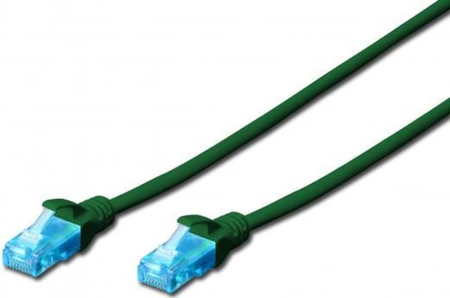 Кабель патч-корд 2E CAT 5e UTP 0.50 м 26AWG RJ45 Green (2E-PC5ECU-0.50LSZH-GRN) - Фото 1
