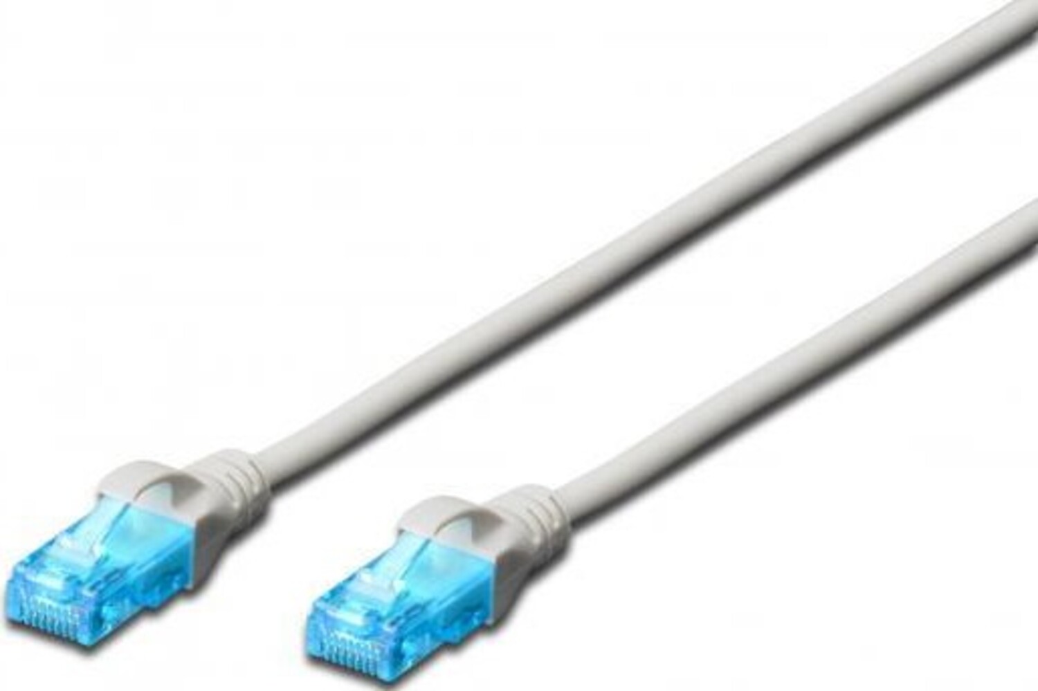 Кабель патч-корд 2E CAT 5e UTP 0.50 м 26AWG RJ45 Gray (2E-PC5ECU-0.50LSZH-GRY) - Фото 1
