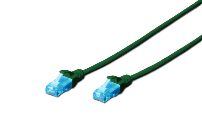 Кабель патч-корд 2E CAT 5e UTP 10 м 26AWG RJ45 Green (2E-PC5ECU-10LSZH-GRN) - Фото 1