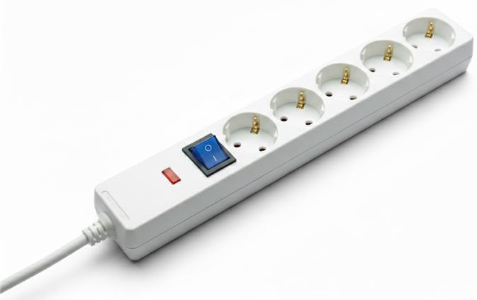Сетевой фильтр 2E 5xType F 3x1.5мм кв 16A 3м White (2E-SP515OSM3WH) - Фото 1