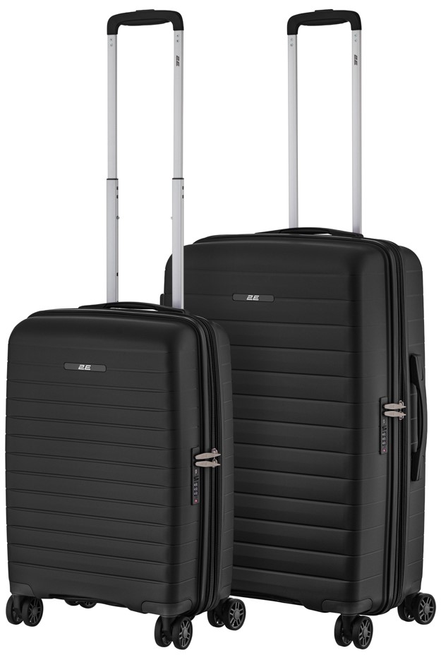 Купить Чемодан 2E Aero 2 шт. (M+S) Black - Фото 1 Чемодан 2E Aero 2 шт. (M+S) Black - Фото 1
