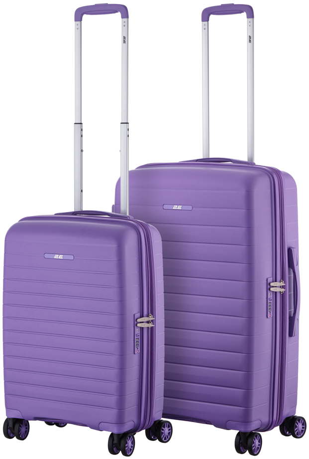 Чемодан 2E Aero 2 шт. (M+S) лавандовый (2E-SPP-AERO-SET2-LV) - Фото 1