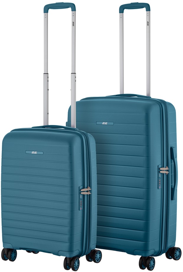 Купить Чемодан 2E Aero 2 шт. (M+S) Blue - Фото 1 Чемодан 2E Aero 2 шт. (M+S) Blue - Фото 1