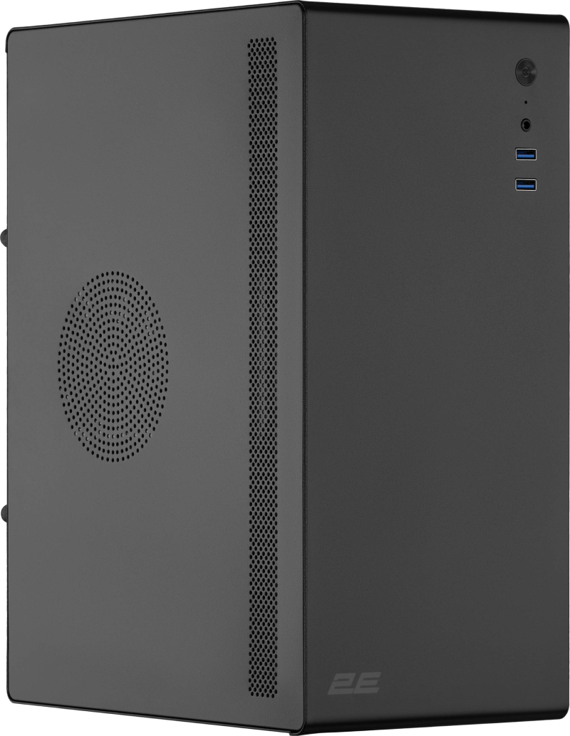Корпус 2E Credo V200B без БЖ Black (2E-V200B) - Фото 1
