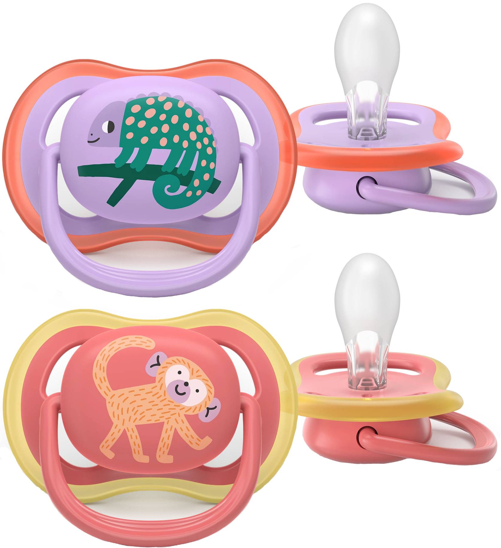 Ортодонтична пустушка Philips Avent Ultra Air, 18+ міс. (SCF349/47) - Фото 1
