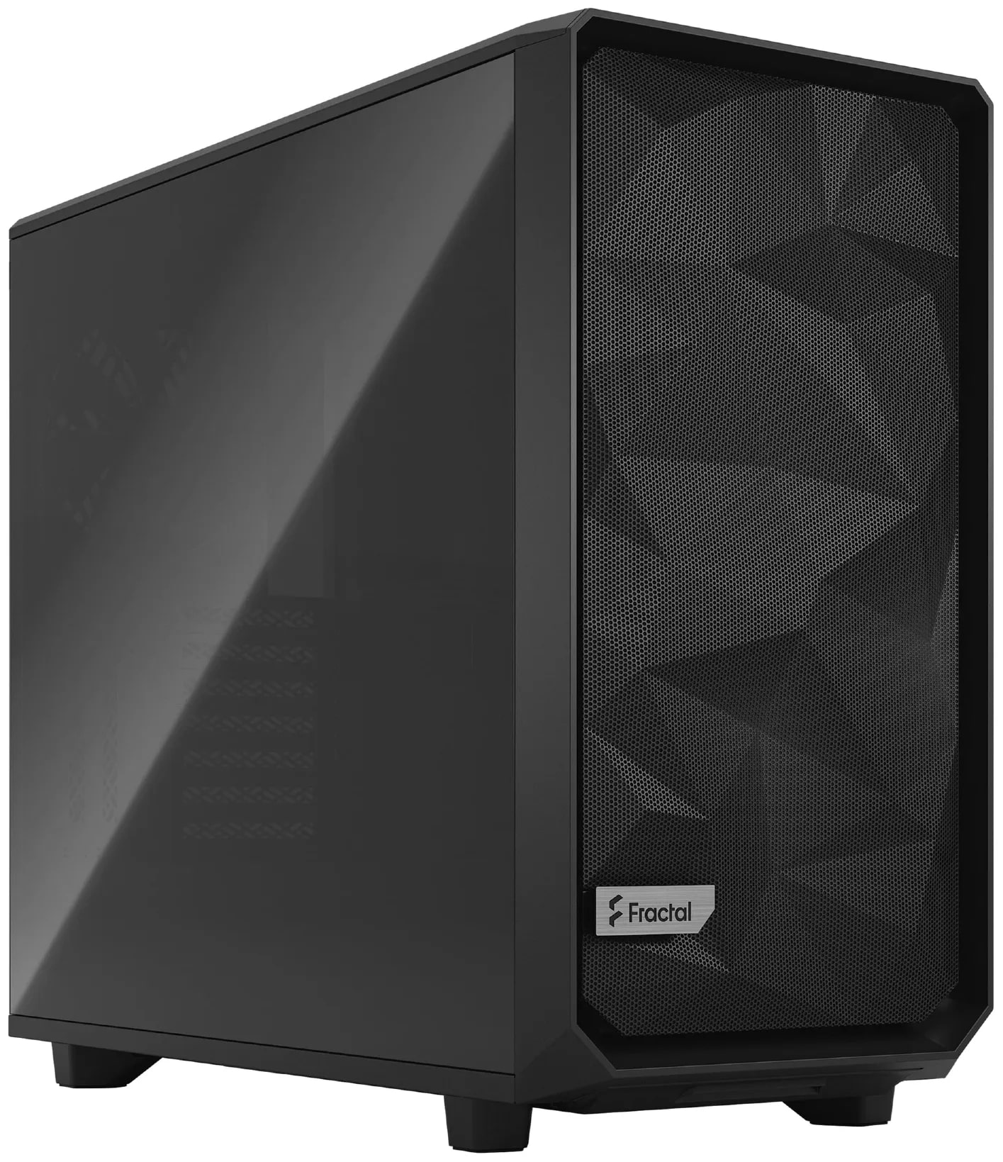 Корпус Fractal design ATX без БП Meshify 2 Compact Black TG DT (FD-C-MES2C-02) - Фото 1