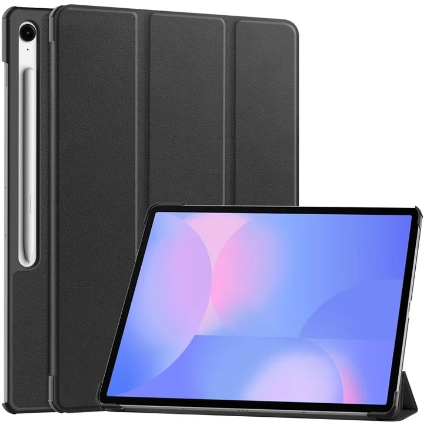 Чехол для планшета BeCover Smart Case for Samsung Galaxy Tab S10 FE Plus (SM-X620/SM-X626) 13.1" Black (713381) - Фото 1