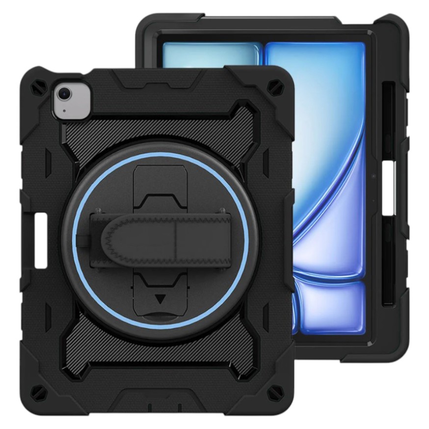 Чехол для планшета BeCover Horizontal handle for Apple iPad Air (4/5) 2020/2022 10.9'' Black (712908) - Фото 1