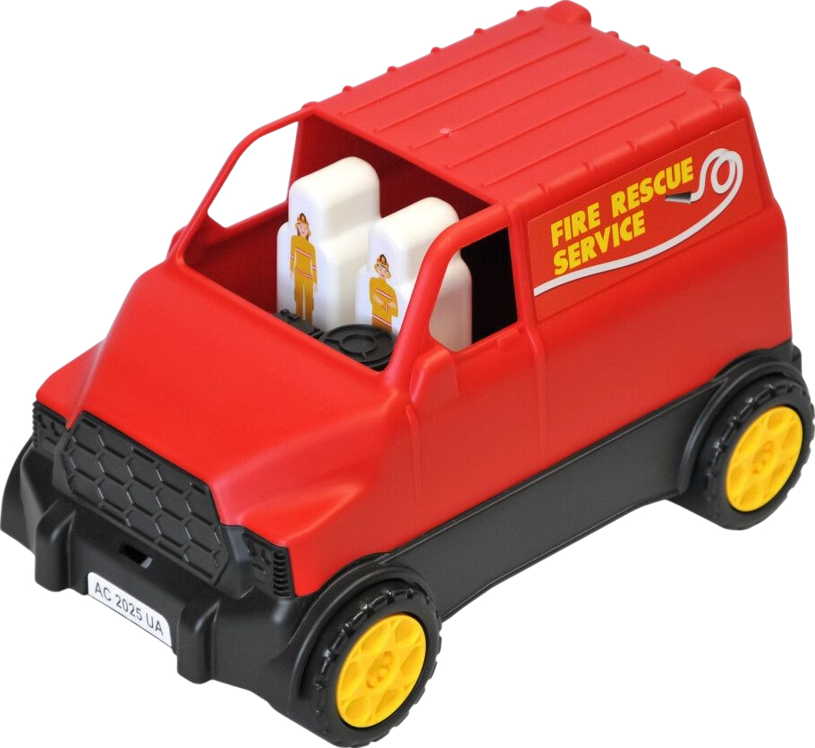 Базовый игровой транспорт для малыша Tigres Smart Wheels внедорожник пожарный (40047) - Фото 1