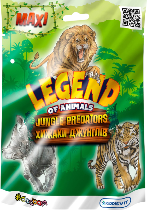 Стретч-антистресс #sbabam серии LEGEND OF ANIMALS МАКСИ – ХИЩНИКИ ДЖУНГЛЕЙ (в диспл.) в асс. (30/CN23) - Фото 1