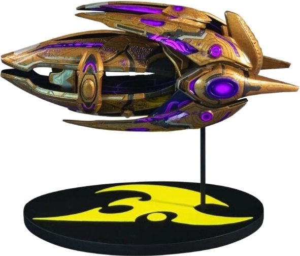 Коллекционная фигурка Dark Horse STARCRAFT Limited Edition Golden Age Protoss Carrier Ship Replica (3008-720) - Фото 1