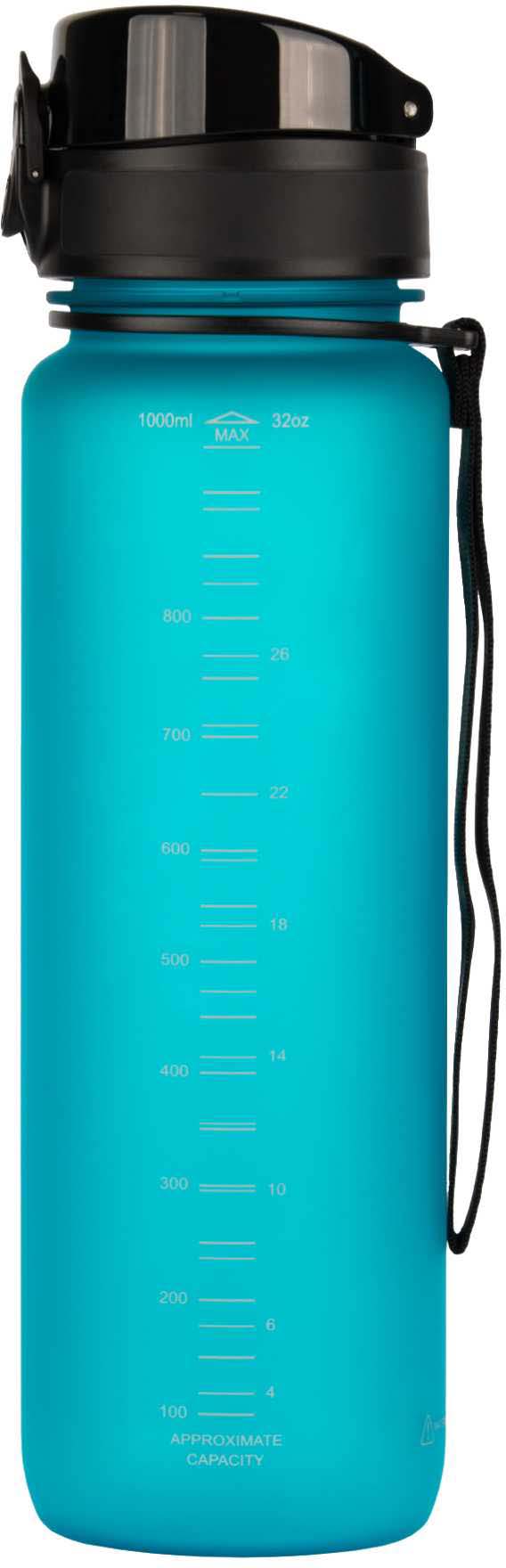 Бутылка для воды UZspace 3026 Frosted 500 мл Ярко-голубая - Фото 1