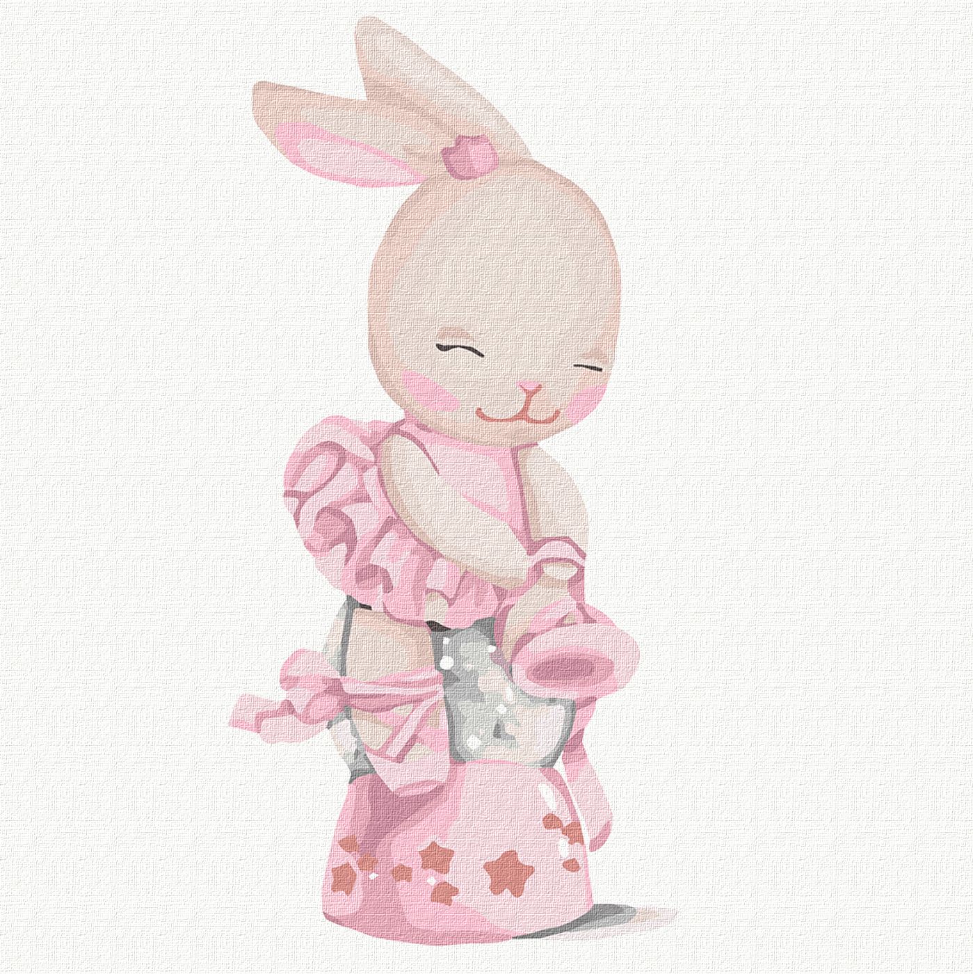 Картина по номерам Ideyka "Маленькая звездочка" 30х30 см (KHO6027) - Фото 1