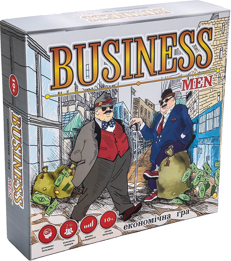 Настольная игра стратегическая (8+) Strateg BusinessMen, укр (30516) - Фото 1