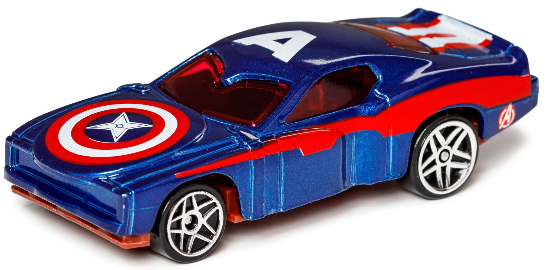 Коллекционная машинка 1:64 RevRace Капитан США (6036008618064) - Фото 1