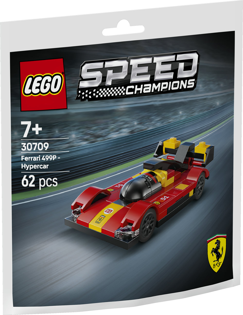 Конструктор LEGO Speed ​​Champions Ferrari 499P - гиперкар (30709) - Фото 1
