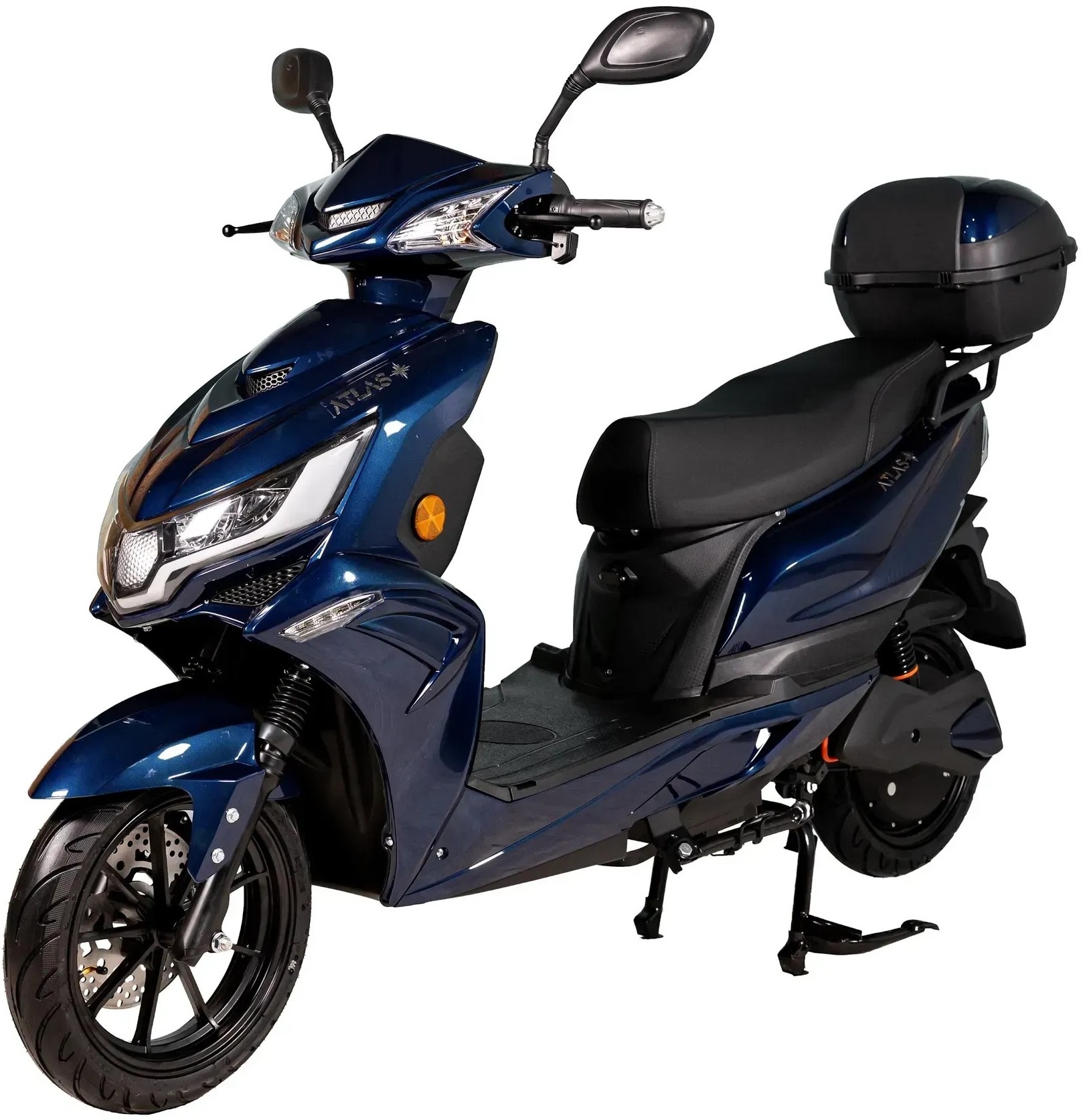 Электроскутер Atlas eлектроскутер ATLAS Eagle Box 2000W Cyan Blue (3088_atlas) - Фото 1