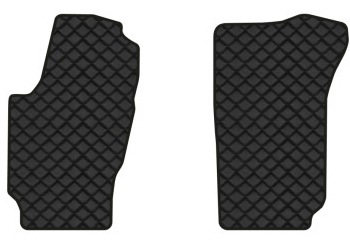 Килимки з екошкіри в салон авто передні EVAtech для Fabia (6Y) Skoda 1999-2007 1 покоління Sedan EU (SK1630AB2BBB) - Фото 1