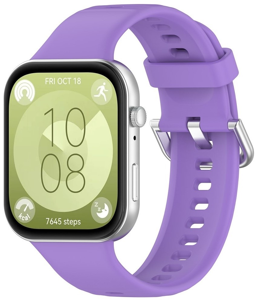 Купить Ремешок для смарт-часов BeCover for Huawei Watch Fit 3 / Fit 4 / Fit 4 Pro Purple (714108) - Фото 1 Ремешок для смарт-часов BeCover for Huawei Watch Fit 3 / Fit 4 / Fit 4 Pro Purple (714108) - Фото 1