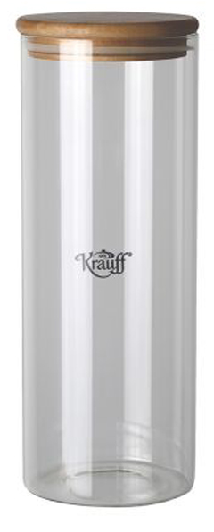 Емкость для сыпучих Krauff 31-289-017 Grutze 1500 мл - Фото 1