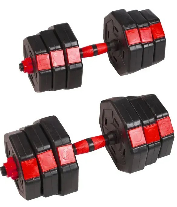 Набір гантель TECOFIT Регульований 20 кг (TOP20126660) - Фото 1