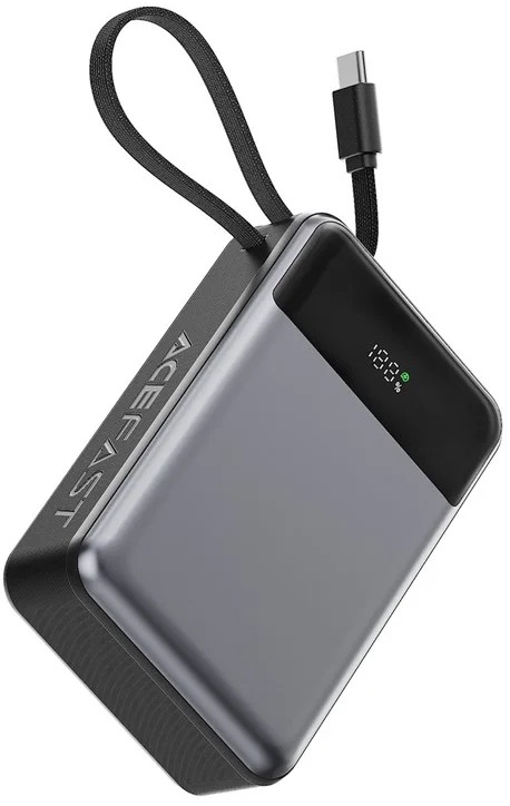 Батарея мобільна AceFast M21 PD65W 20000mAh Black (6974316283898) - Фото 1