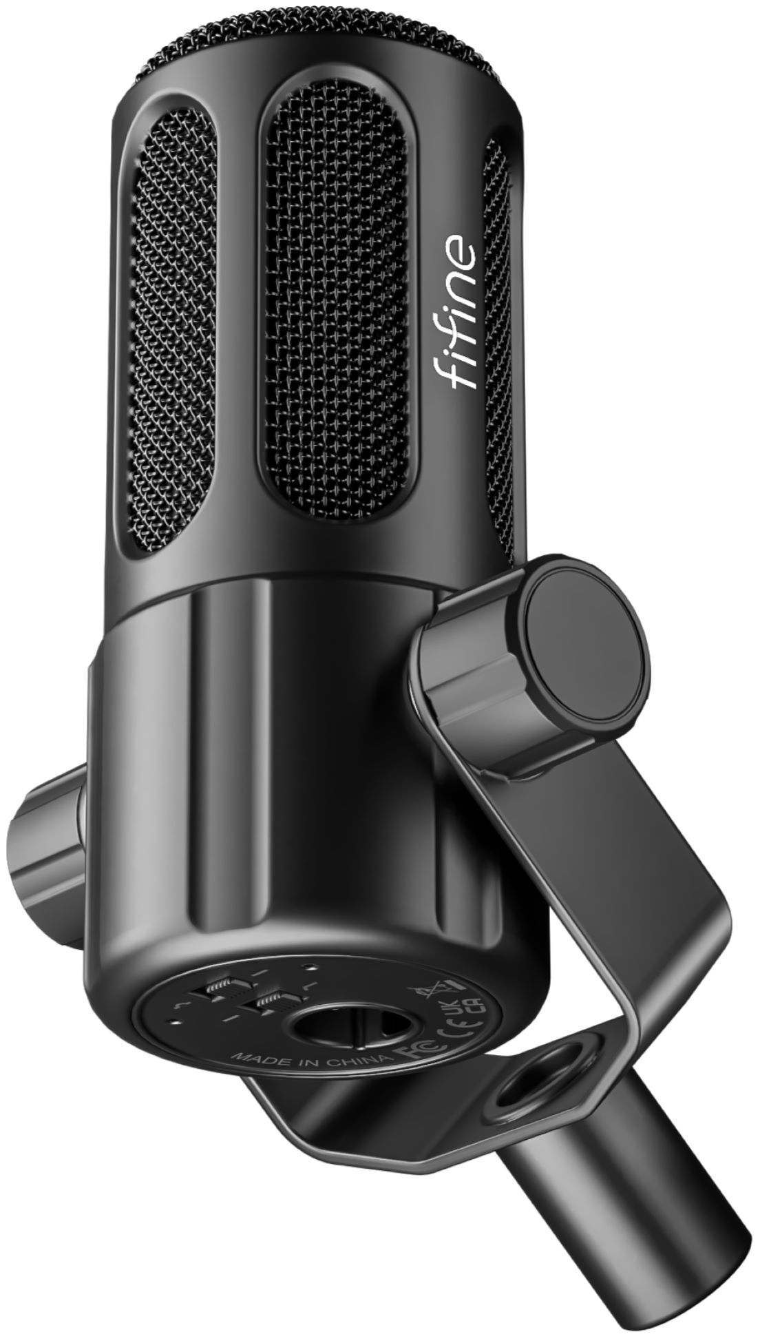 Микрофон для компьютера проводной Fifine Tank 1 XLR Black - Фото 1