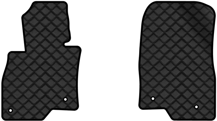 Коврики из экокожи в салон авто передние EVAtech ECO для 6 (GJ) Mazda 2012 3 поколение Sedan EU MZ32629ABO2VL4BBB - Фото 1