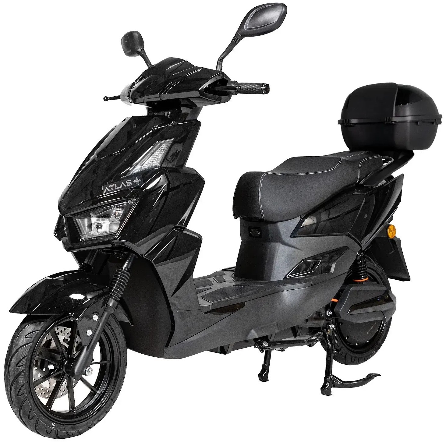 Электроскутер Atlas Tiger Box 2000W Black (3114_atlas) - Фото 1