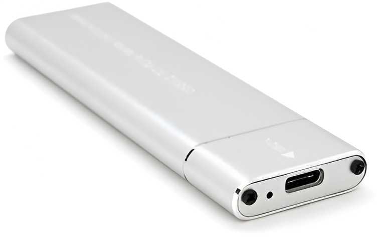 Зовнішній карман Voltronic NVME Type-C Silver (YT-NVME) - Фото 1