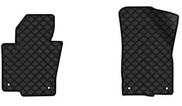 Коврики из экокожи в салон авто передние EVAtech для Passat (B6) (with armrest) Volkswagen 2005-2010 6 поколение Sedan EU VW31277AO2TL4BBB - Фото 1