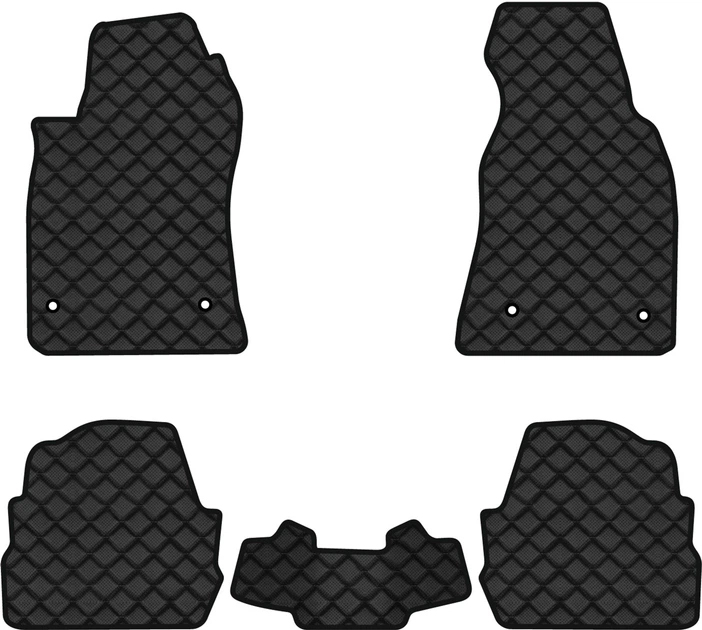 Коврики из экокожи в салон авто EVAtech ECO для A6 (C5) FWD Restyling Audi 2001-2004 2 поколение Combi EU AU32841CG5AV4BBB - Фото 1