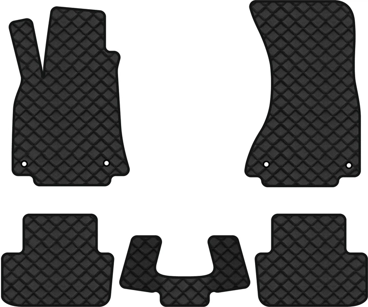 Коврики из экокожи в салон авто EVAtech ECO для A4 (B8) Restyling Audi 2011-2015 4 поколение Sedan USA AU33567C5AV4BBB - Фото 1