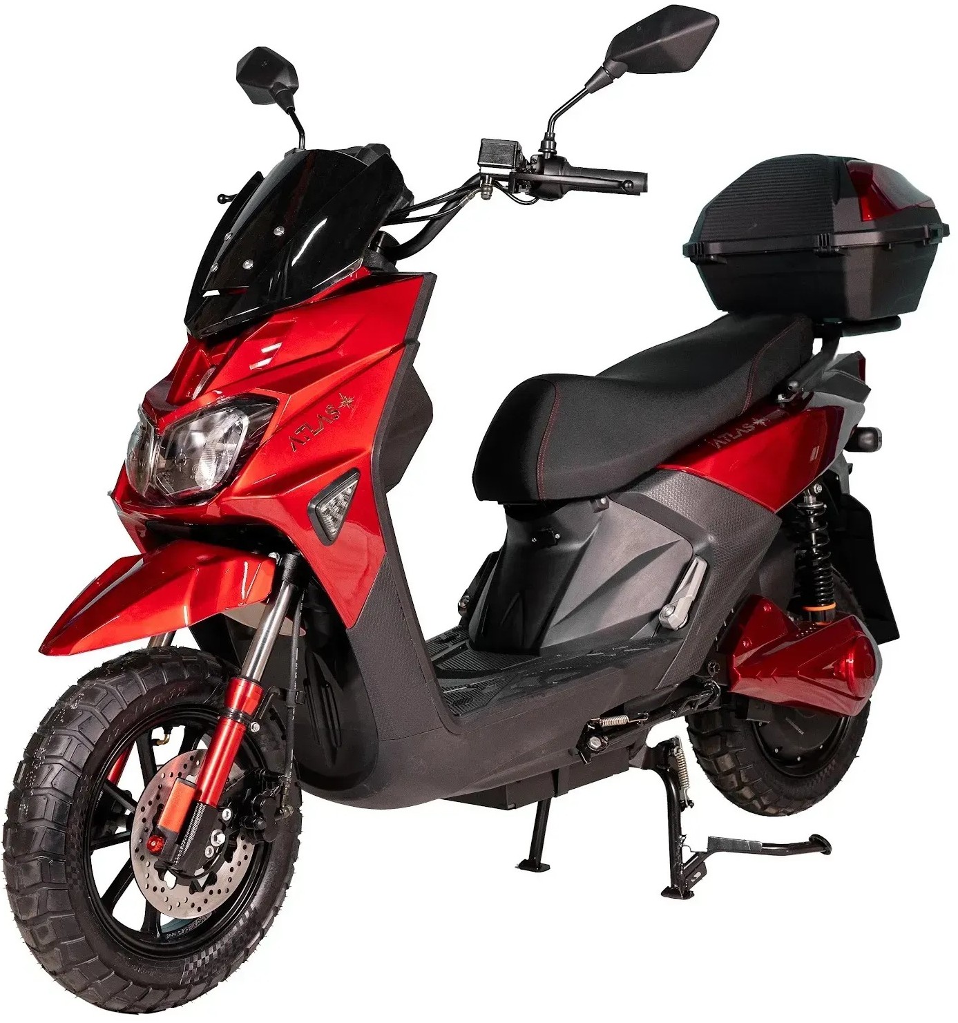Электроскутер Atlas Fox Box 2000W Red (3141_atlas) - Фото 1
