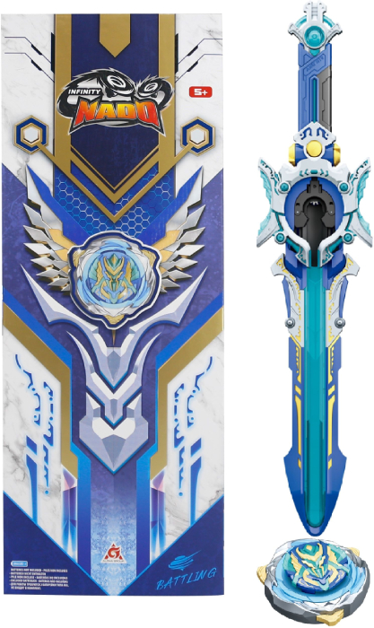 Волчок Auldey Infinity Nado VI Deluxe Pack Крылья Бури (Gale Wings) (EU654231) - Фото 1