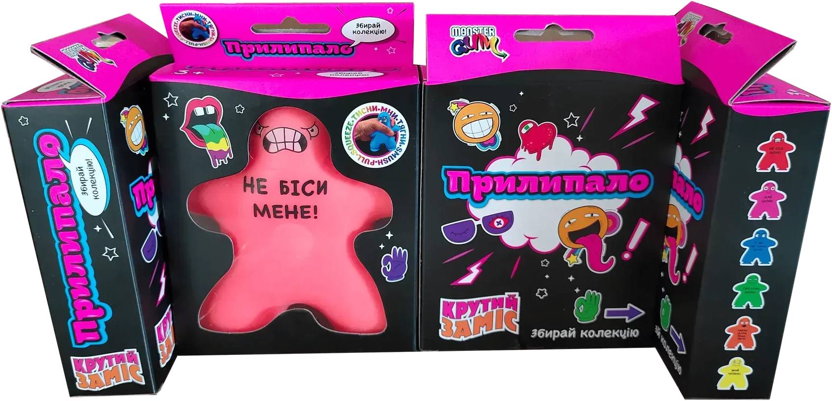 Антистресс игрушка Monster Gum Крутой замес- Прилипало в асс. - Фото 1