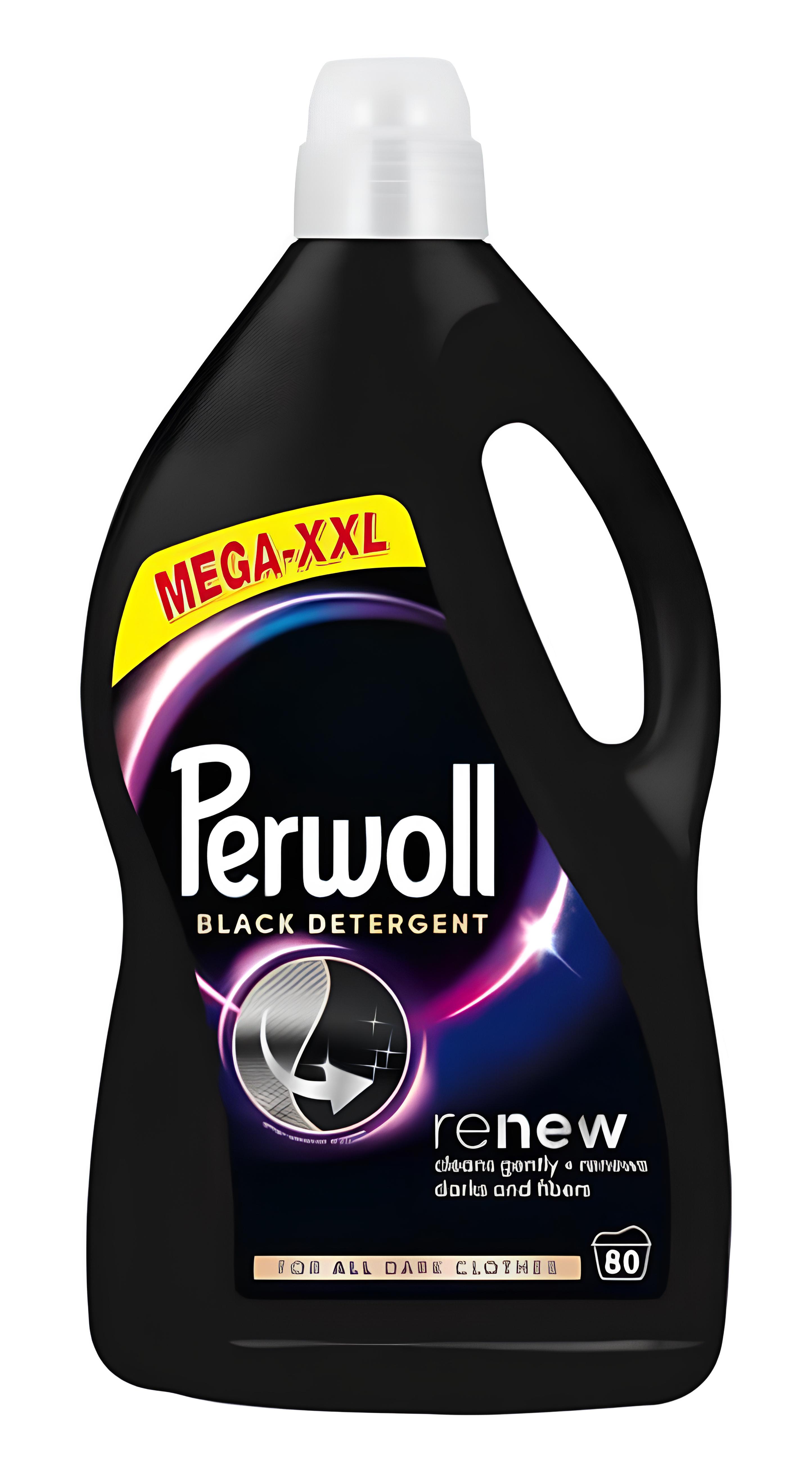 Средство для деликатной стирки Perwoll д/темных и черных вещей 4000 мл - Фото 1