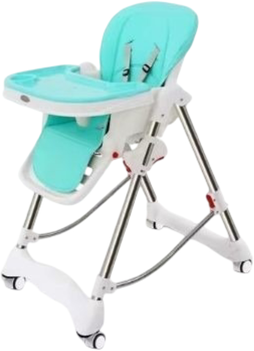 Стульчик для кормления трансформер Xingtai Taima Children's D009 Green-turquoise - Фото 1
