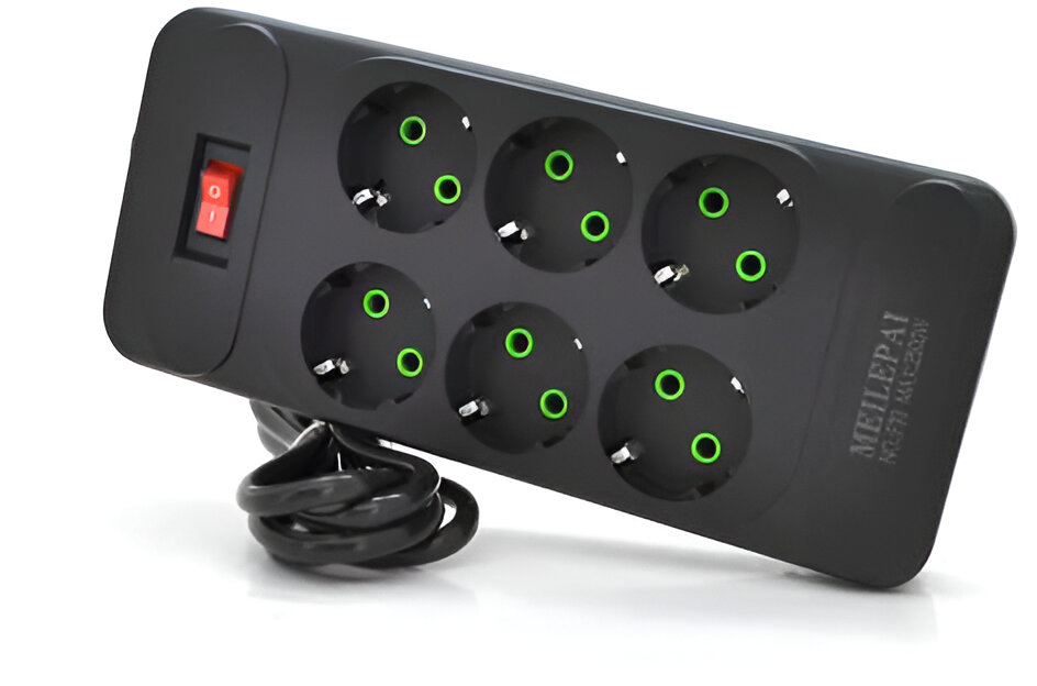 Сетевой фильтр Voltronic F33 6р EU 2m (31685) - Фото 1