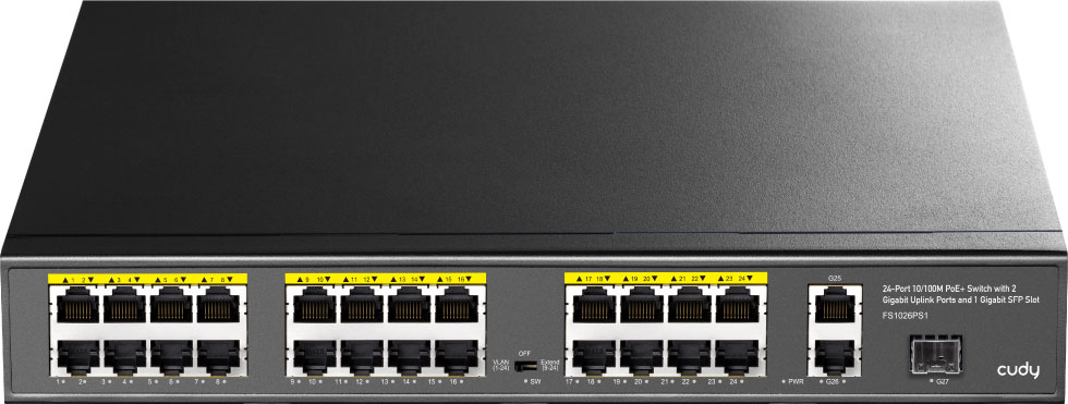 Коммутатор локальной сети (Switch) Cudy FS1026PS1 - Фото 1